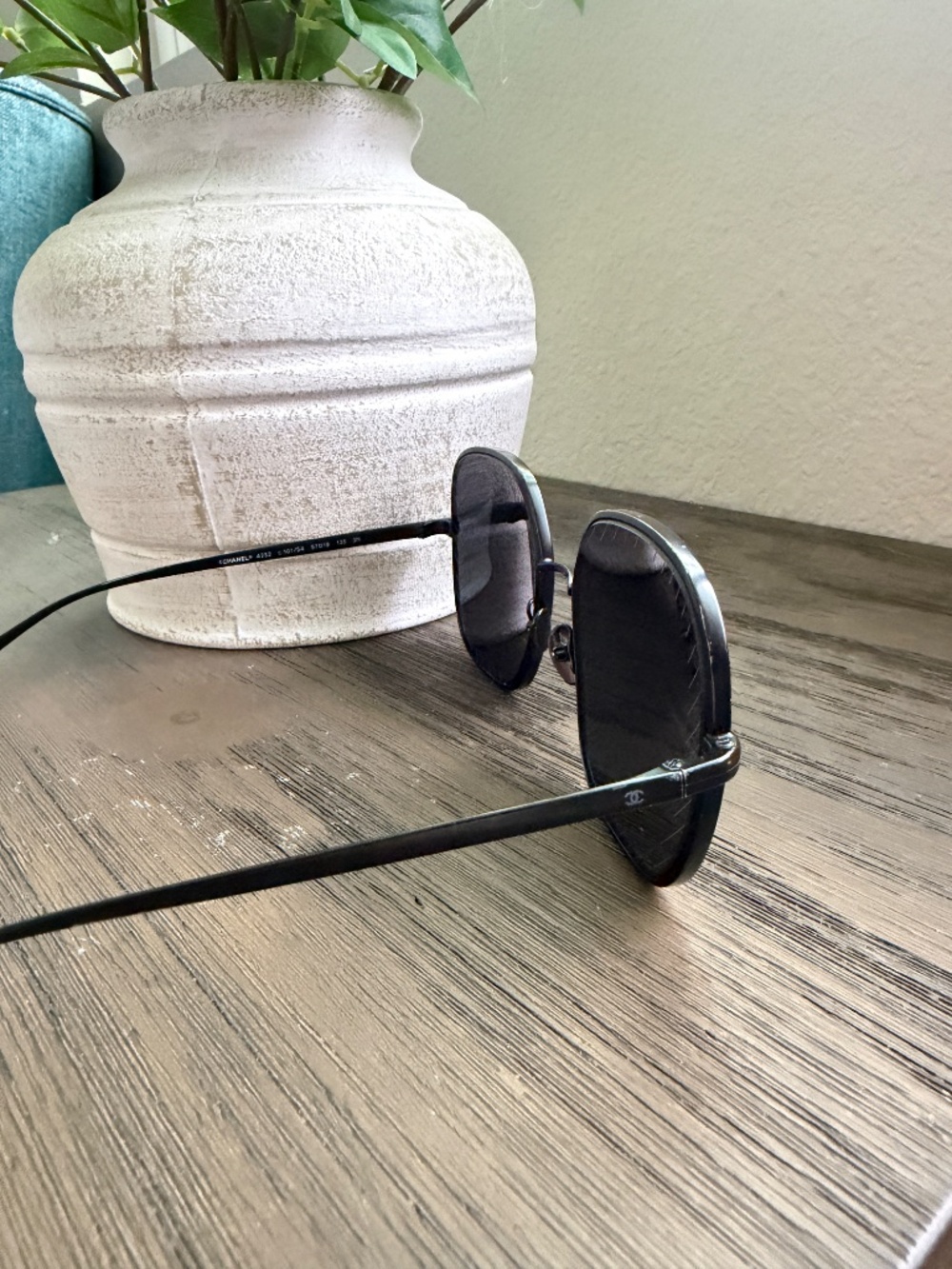 Chanel 4252 Sunglasses Eyewear Black Metal c.101/S4 - Picture 8 of 10